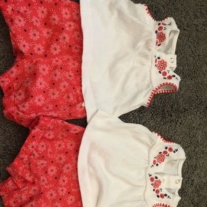 Newborn twins girl carters